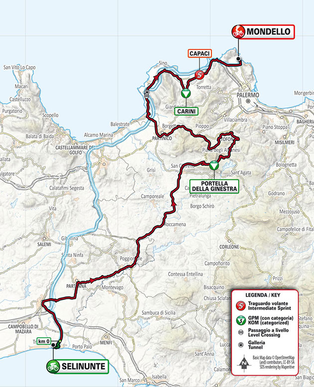 Map of stage 2